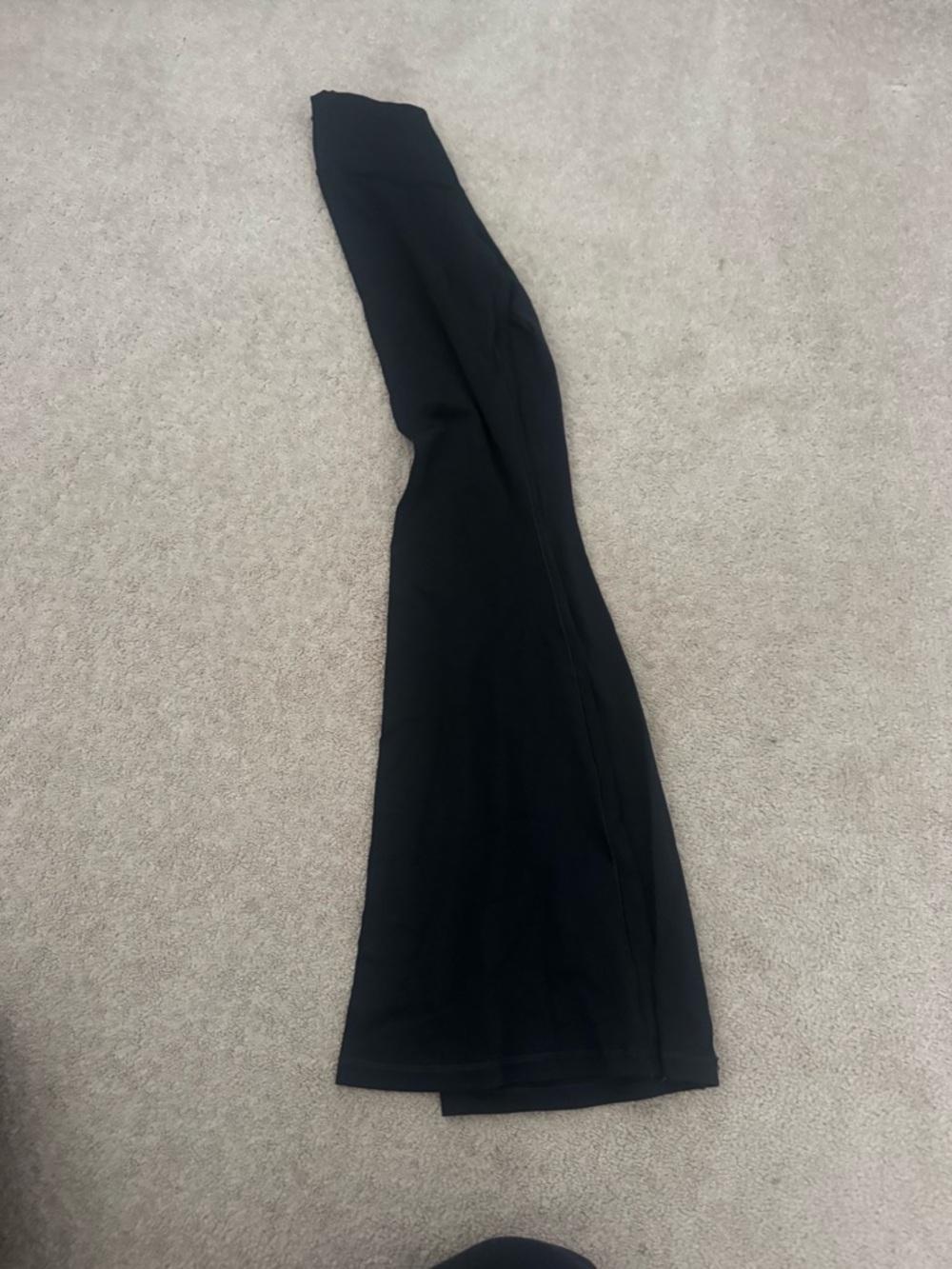 Aerie criss-cross Black Flared Leggings